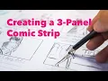 How to Create a 3-Panel Comic Strip