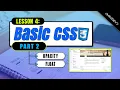 CSS Tutorial for Beginners Basic CSS3 - Part 2 Tagalog