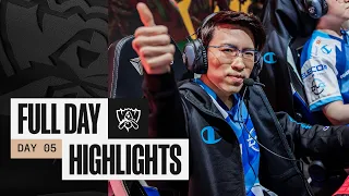 FULL DAY HIGHLIGHTS | Play-ins Day 5 | Worlds 2022