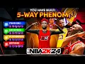 The BEST ISO GUARD BUILD in NBA2K24 Get Contacts All Dribble Moves High 3 Pointer Good Defense