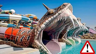 خطرناک ترین سرسره های آبی جهان که هرگز نباید سوارشون بشید 