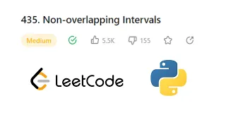 Non Overlapping Intervals Leetcode Python