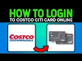 How to Easily LOGIN to Costco Citi Card Online Account FULL GUIDE