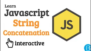 07 String concatenation explained - Javascript Beginner Exercises Tutorial Interactive