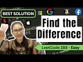 Find the Difference - LeetCode 389