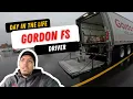 Day in the Life of a Gordon Food Service delivery driver Rainy day in 2024