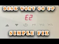 Costco Tresanti Stand Up Desk Error Fix