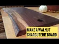 Making Charcuterie Boards From A Walnut Slab