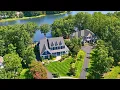 Modern Coastal Colonal Lakehouse 11217 Preswick Ln in gated resort style community of Fawn Lake VA