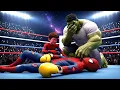 Lagu Unexpected team up: Spider-Man’s Sad Defeat 😢 | Hulk \u0026 Son’s Emotional Moment | Spider-Man Defeated