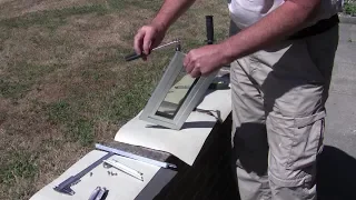 Just About Sailing July 2018 – Putting the old windows back in, every silver cloud has a lining