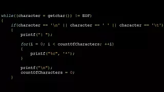 C Programming - Real Time K R Exercise 1-13