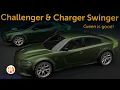 2023 Dodge Charger and Challenger Swinger models join the Last Call Party
