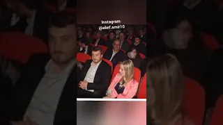 عاكف امير بطل مسلسل الفريق الاول مع زوجته في الحقيقة 