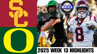 USC vs Oregon Highlights Week 13 2025 College Football Highlights