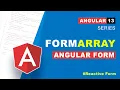 Angular Form Array - Step by Step Example