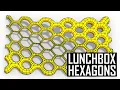 Grasshopper Lunchbox Hexagonal Structure