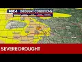 Parts of North Texas in Severe Drought