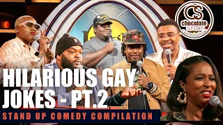 Hilarious Gay Jokes Part 2 - Chocolate Sundaes Stand Up Comedy Compilation