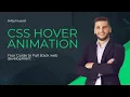 Button hover effect using only html and css Debymuqeet Web dev lecture - 1