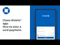 Chase Mobile app How to take a card payment Chase for Business