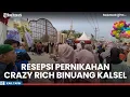 Lagu Resepsi Pernikahan Crazy Rich Binuang Kalsel di Tapin, Tamu Undangan Umum Membludak