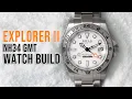 Building an Explorer II Homage Watch using an NH34 GMT Movement