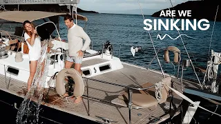 SAILING TURKEY Coast – Is our Sailboat Beneteau 57 SINKING – sailing family vlog Se. 2 Ep. 40