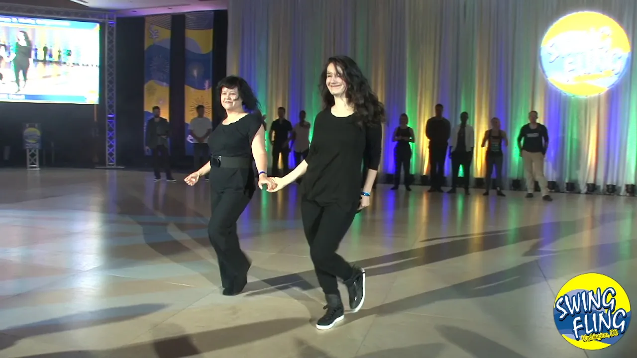 Swing Fling 2018 Switch It Up Faith Panglilnan & Katia Grigoriants