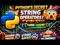 Python tutorial for beginners Python String Secrets You Didn t Know