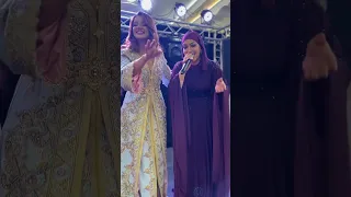 منال و حسنة يغنو اغاني بعضهم في عرس احد مشاهير الجزائر 🇩🇿❤️