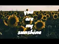 You are my sunshine - cover by Nada \u0026 Luthfi ( Lirik )