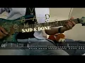 Lagu BAD OMENS - Said \u0026 Done Guitar Cover || +On-Screen Tabs