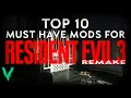 10 Must Have Mods for Resident Evil 3 Remake