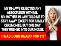 Mother-in-Law s Unexpected Demand Led to an Unbelievable Outcome - You Won t Believe What Happened