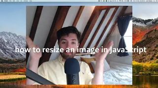How to resize an image in js