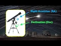A simple guide to right ascension and declination in the equatorial coordinate system