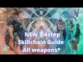 Final Fantasy XI NEW 3-4step Skillchain Guide All weapons