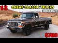 13 Affordable Classic Trucks - Best Craigslist Finds