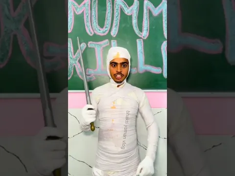 मम्मी किलर ने फिर हमला किया 👹👹 #bhaktiyamanvlog #ytshaorts #tiktok #bhoot #bhootwala