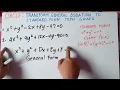 Circle Transforming General Equation to Standard Form and Graph Grade10 Math Part 1