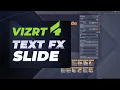 Vizrt 4 Text FX Slide Plugin Tutorial