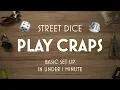 CRAPS Learn STREET DICE in under 1 minute