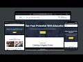Ultimate Guide to Building School Website with JS - Home Page