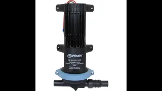 Whale Gulper 220 Repair Project – Grey Water Pump on Farr 56