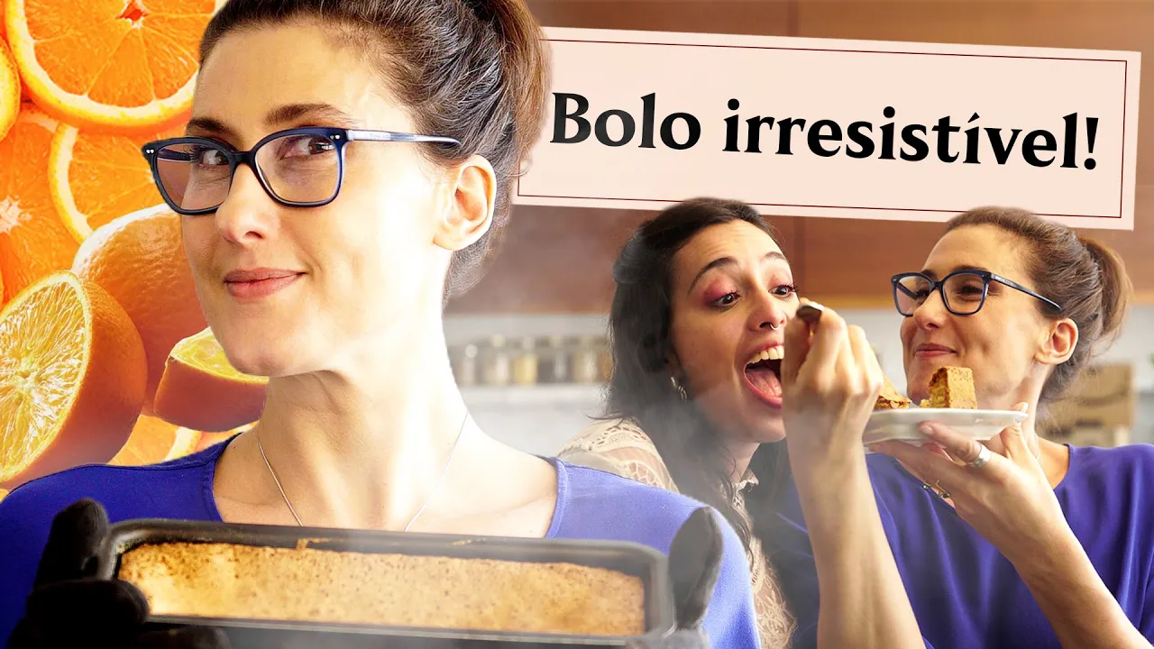 BOLO DE BANANA E AVEIA COM CENOURA SAUDÁVEL