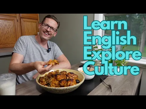 Learn Real Life English Cooking Saudi Chicken Kabsa 🇸🇦🍗 | Comprehensible Input + Saudi Culture