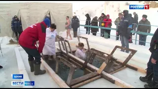 Число крещенских купелей в Омской области сократилось