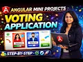 Voting App Mini Project Angular 21 Signals Store Tailwind CSS