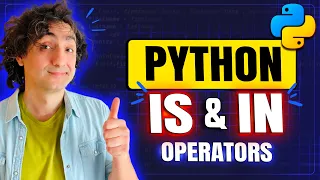 Python Membership Identity Operators Visually Explained IN IS Course 14
